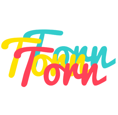 Torn disco logo