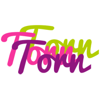 Torn flowers logo