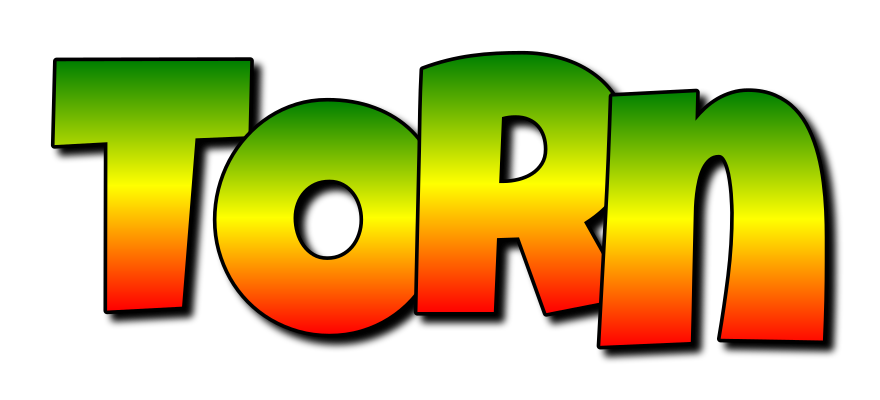 Torn mango logo