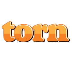 Torn orange logo