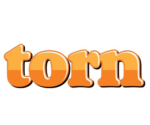 Torn orange logo