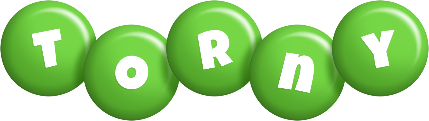 Torny candy-green logo