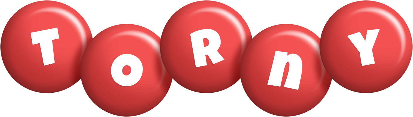 Torny candy-red logo