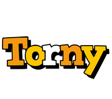 Torny cartoon logo