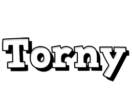 Torny snowing logo