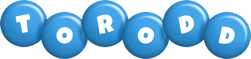 Torodd candy-blue logo
