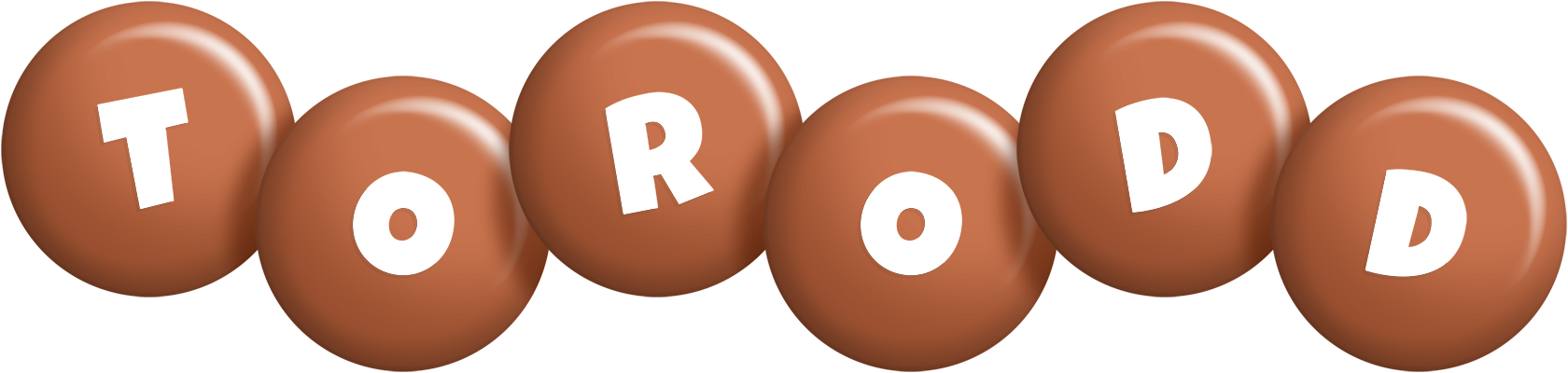 Torodd candy-brown logo
