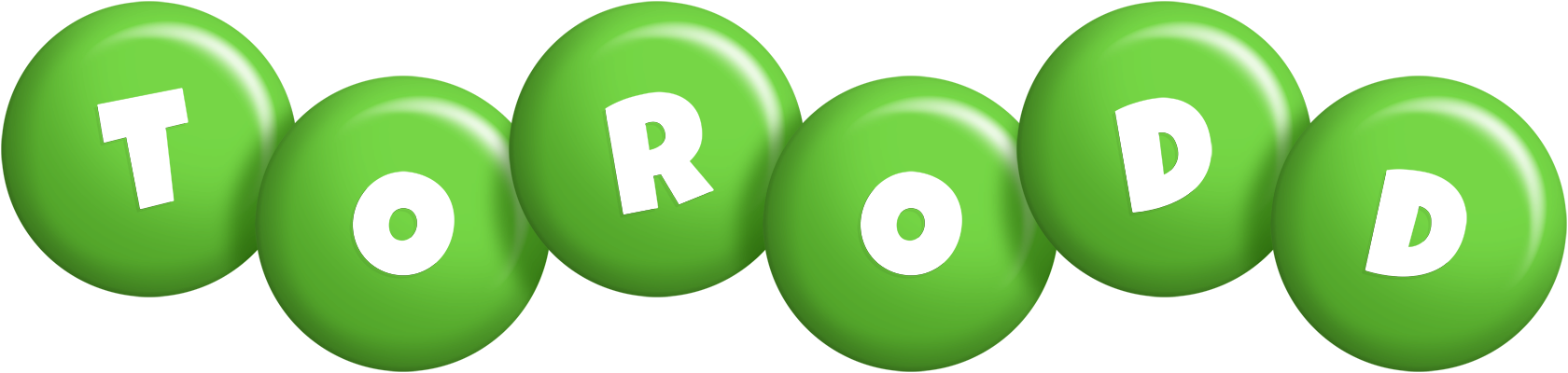 Torodd candy-green logo