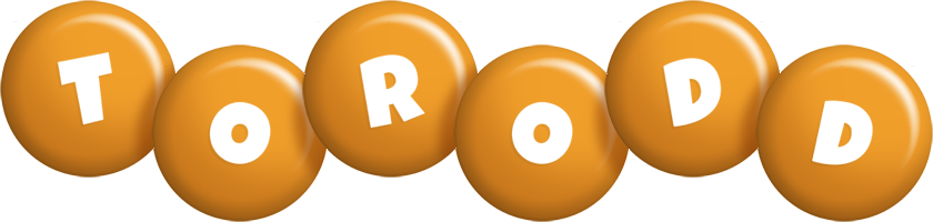 Torodd candy-orange logo