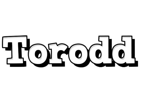 Torodd snowing logo