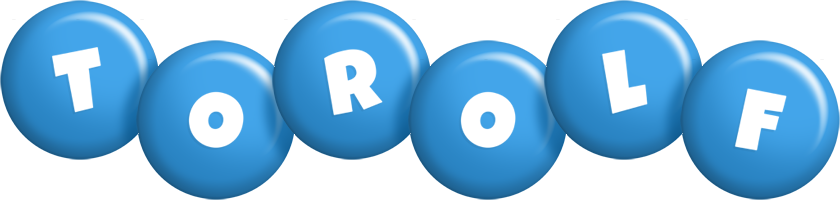 Torolf candy-blue logo