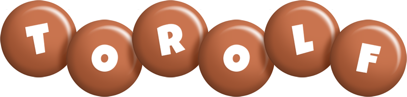 Torolf candy-brown logo