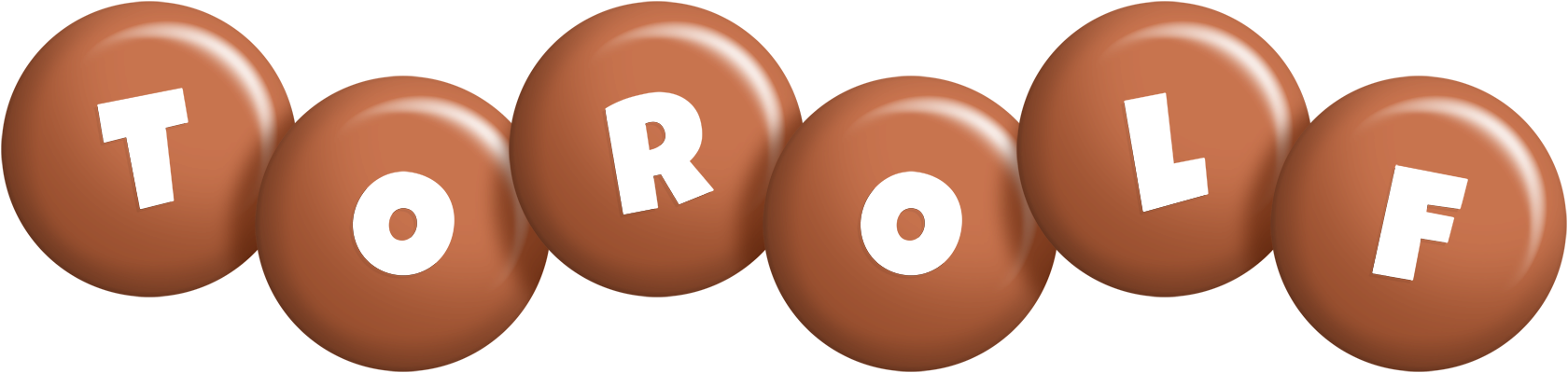 Torolf candy-brown logo