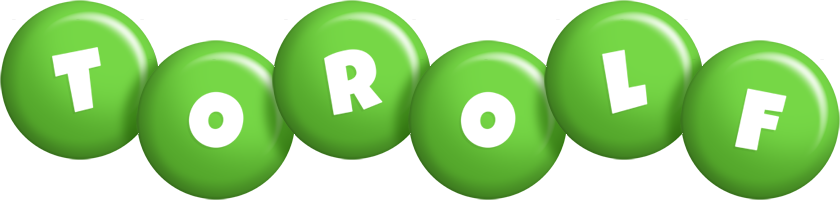 Torolf candy-green logo