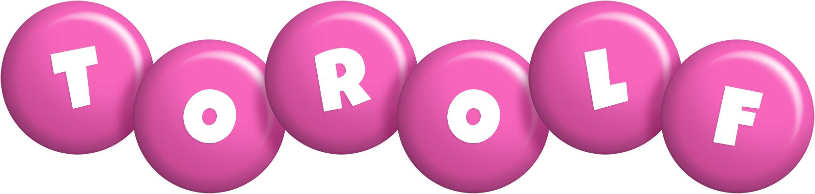 Torolf candy-pink logo