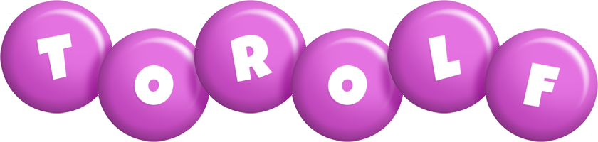 Torolf candy-purple logo