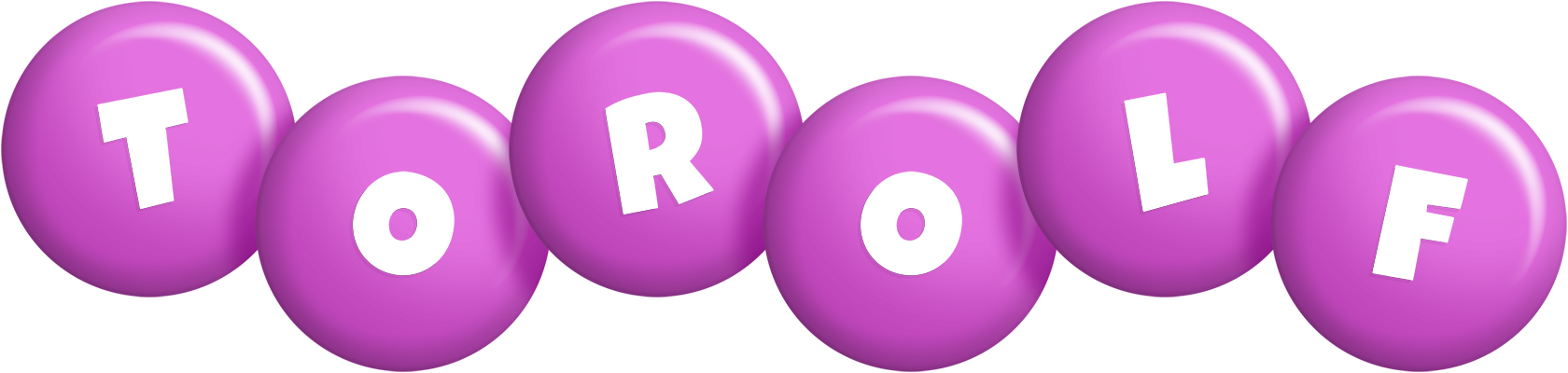 Torolf candy-purple logo