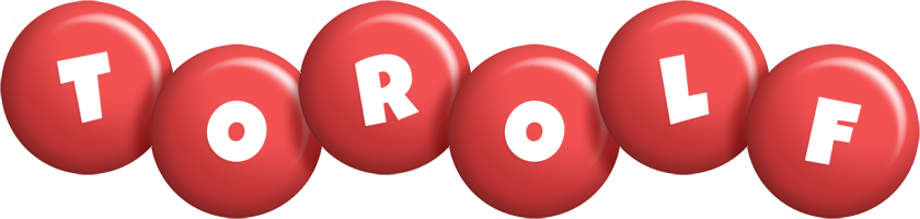 Torolf candy-red logo