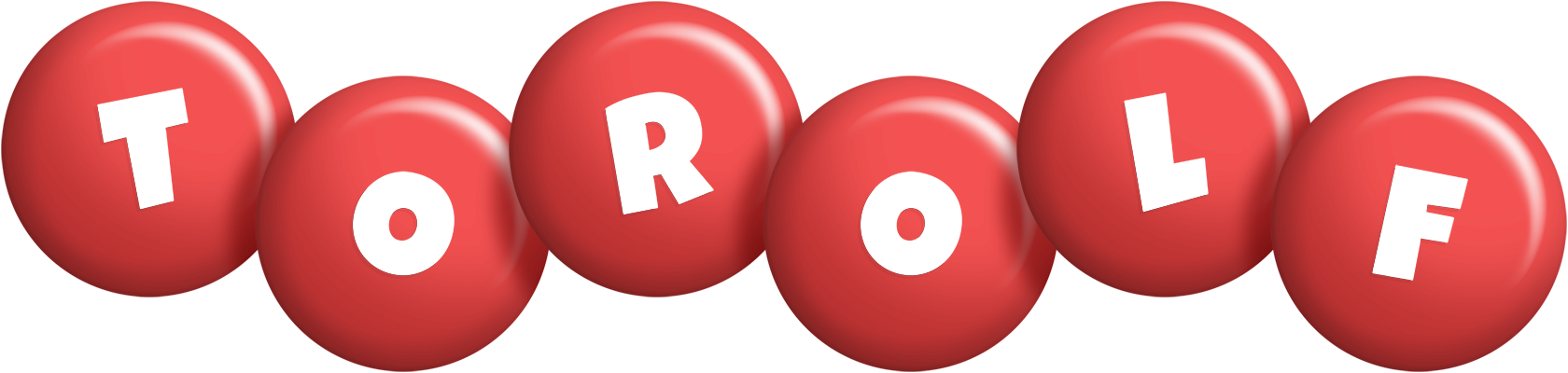 Torolf candy-red logo