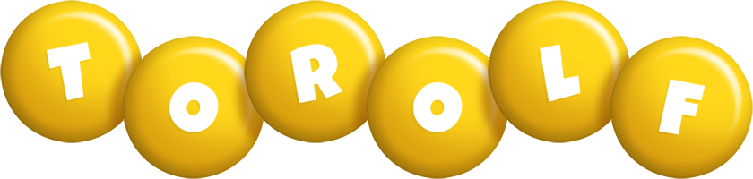 Torolf candy-yellow logo