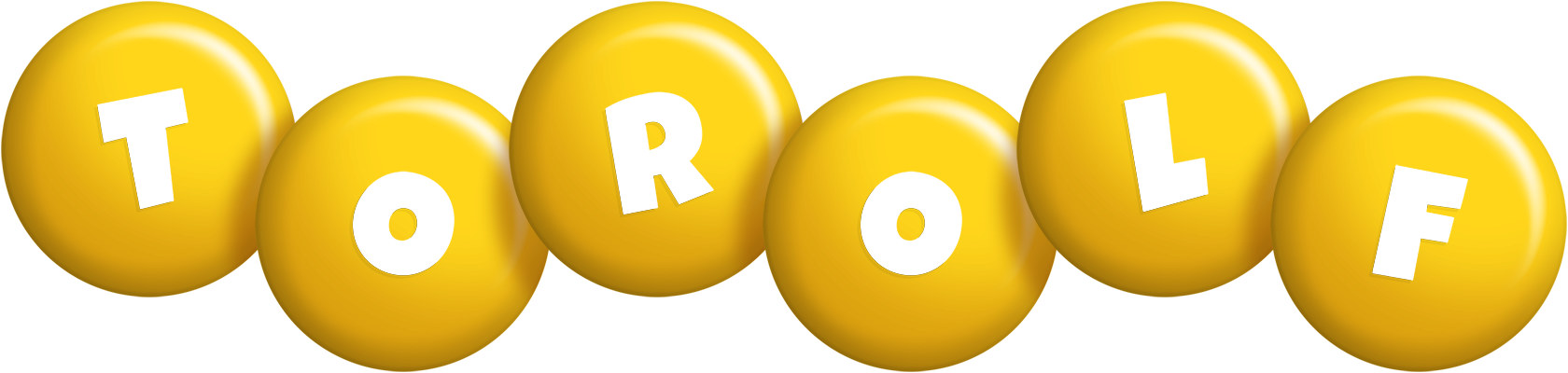 Torolf candy-yellow logo