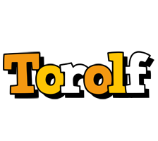 Torolf cartoon logo