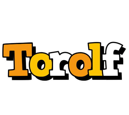 Torolf cartoon logo