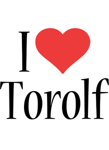 Torolf i-love logo
