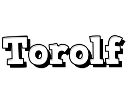 Torolf snowing logo
