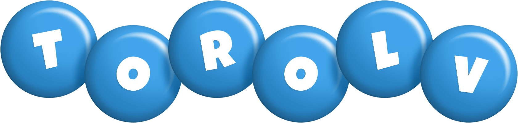 Torolv candy-blue logo