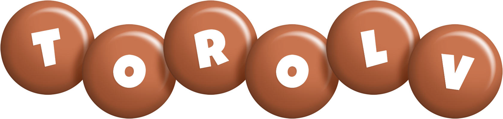 Torolv candy-brown logo