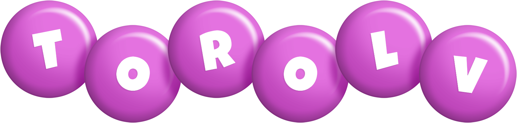 Torolv candy-purple logo