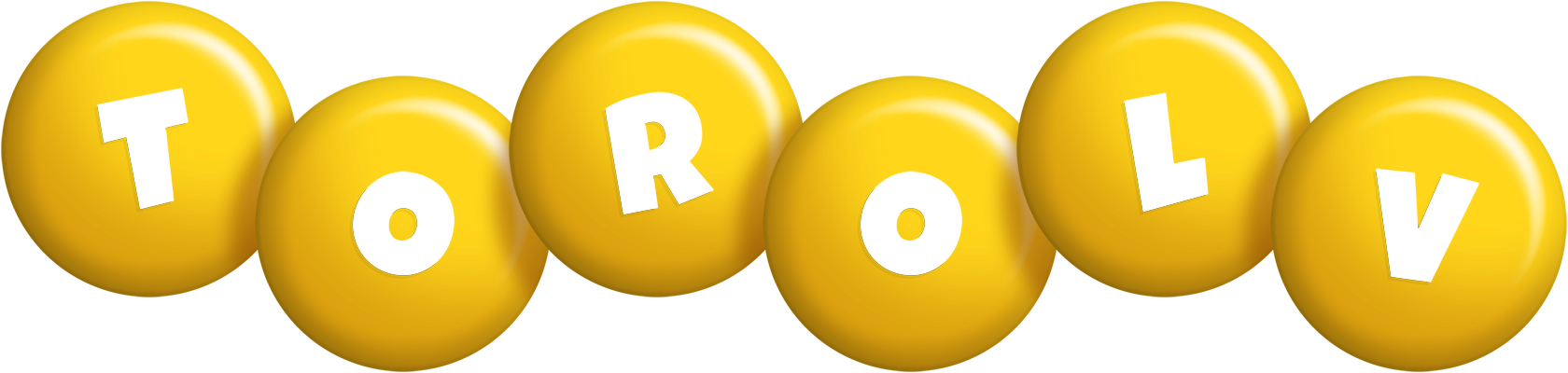 Torolv candy-yellow logo
