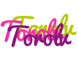 Torolv flowers logo