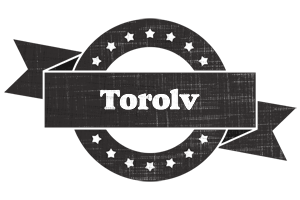 Torolv grunge logo