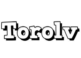 Torolv snowing logo