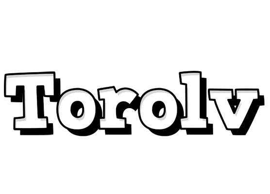 Torolv snowing logo