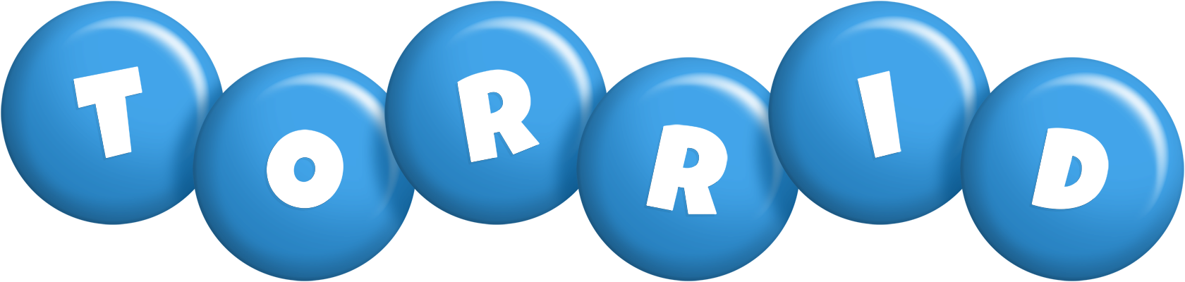 Torrid candy-blue logo