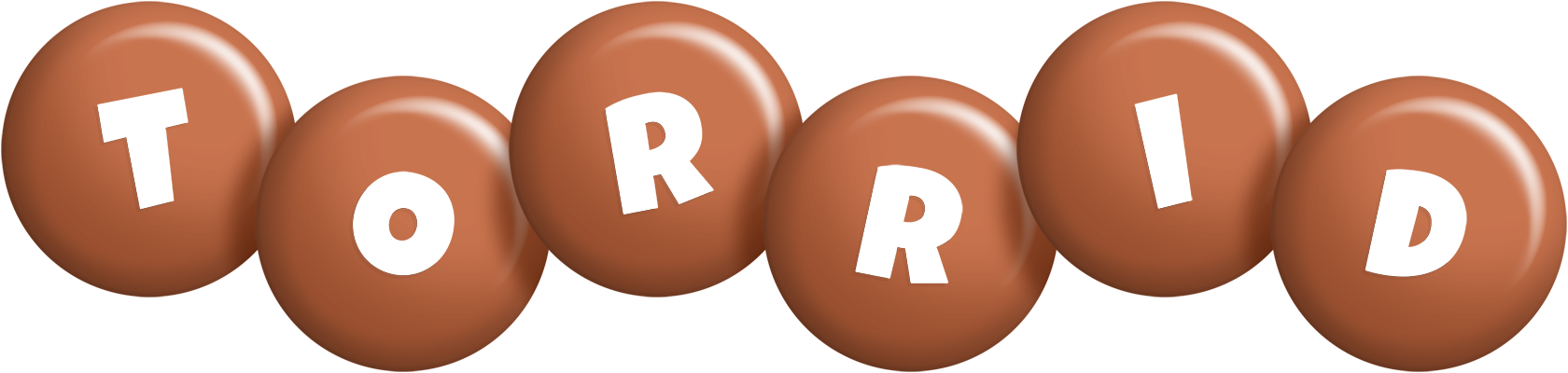 Torrid candy-brown logo