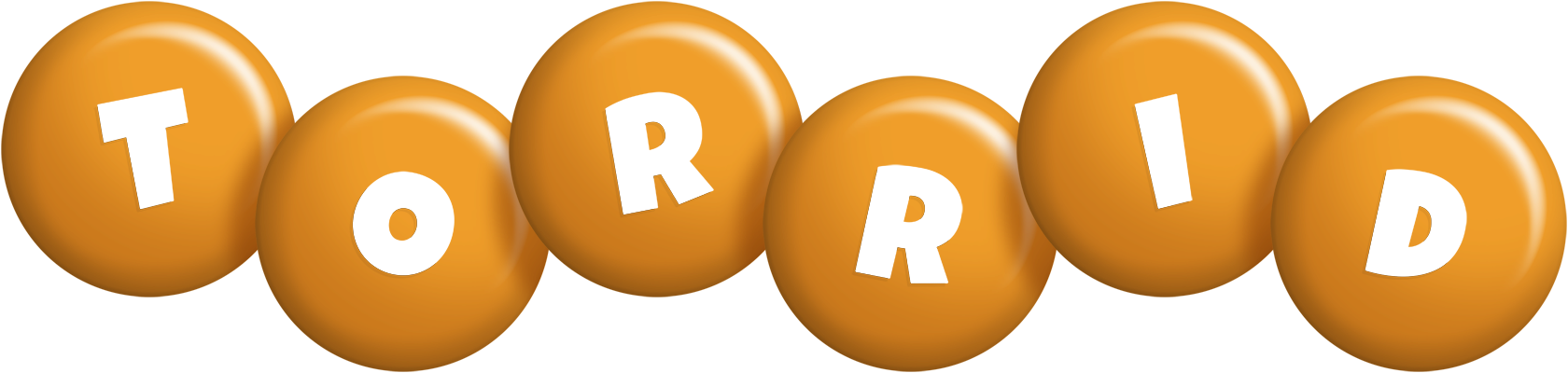 Torrid candy-orange logo