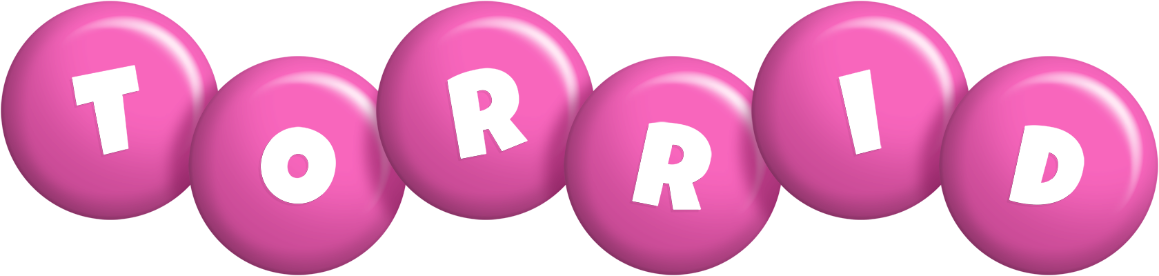 Torrid candy-pink logo
