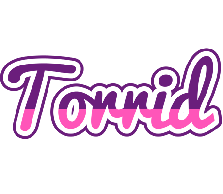 Torrid cheerful logo