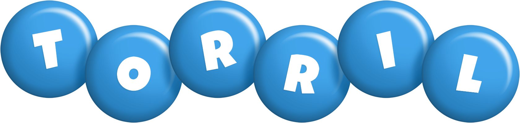Torril candy-blue logo