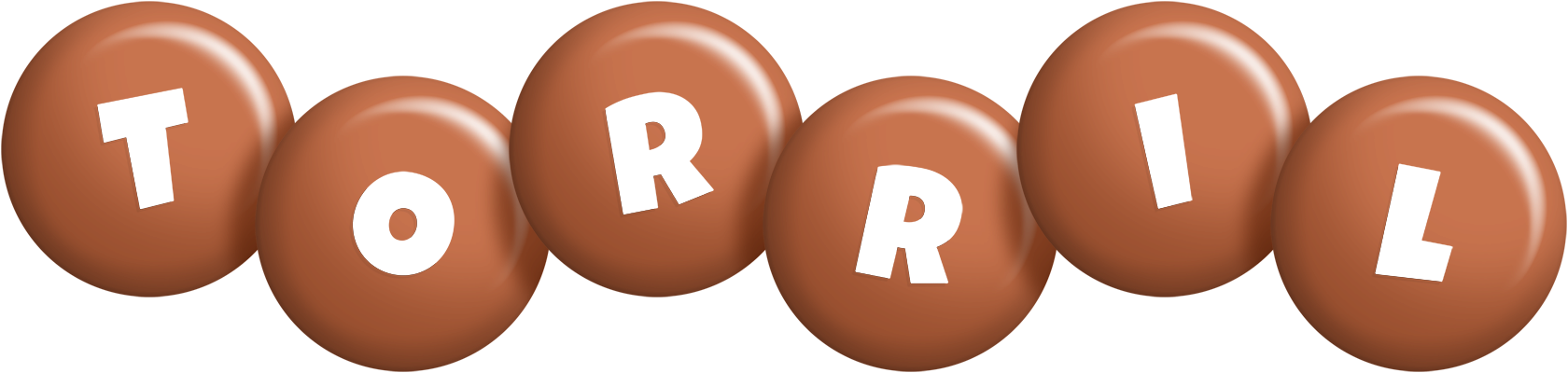 Torril candy-brown logo