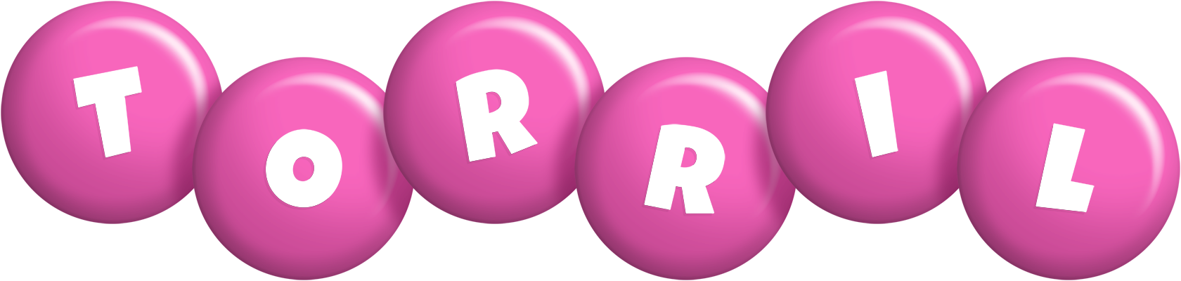 Torril candy-pink logo