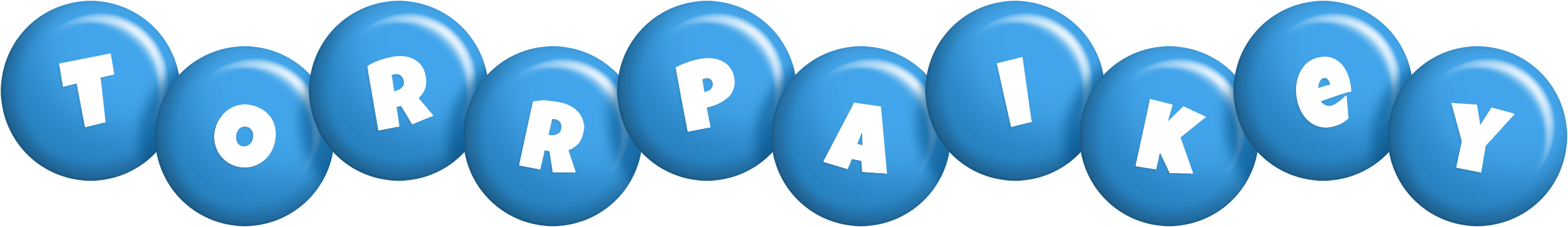 Torrpaikey candy-blue logo