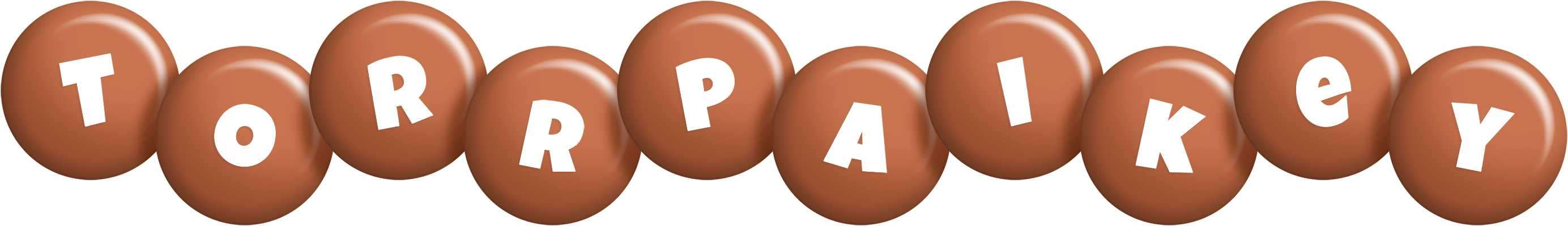Torrpaikey candy-brown logo