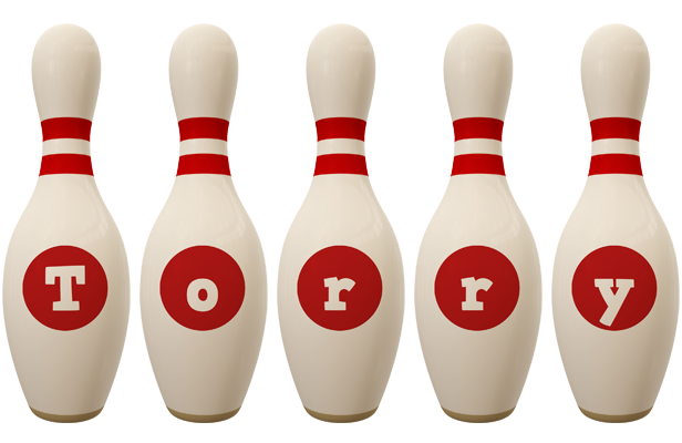 Torry bowling-pin logo