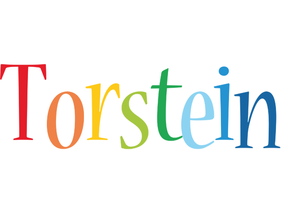 Torstein birthday logo
