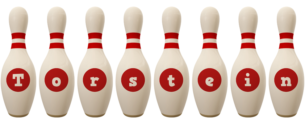 Torstein bowling-pin logo